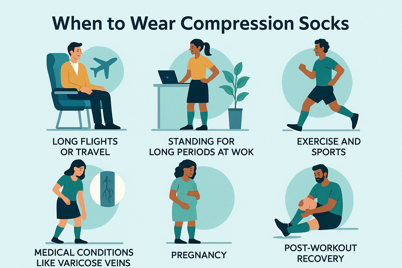 When to Wear Compression Socks