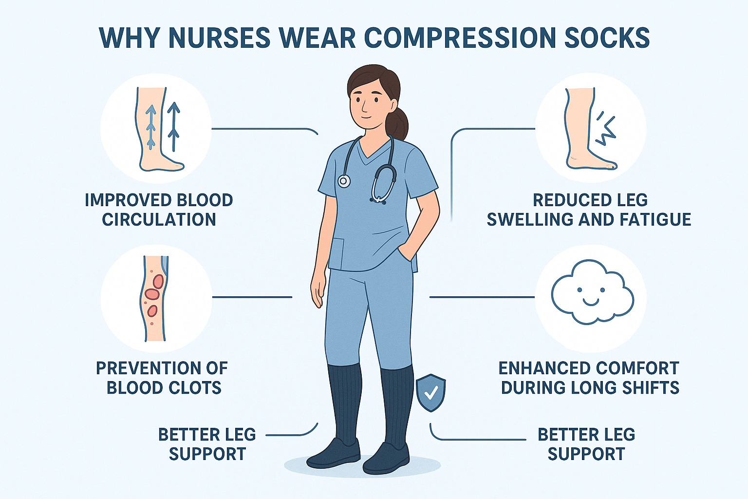 Why Do Nurses Wear Compression Socks?
