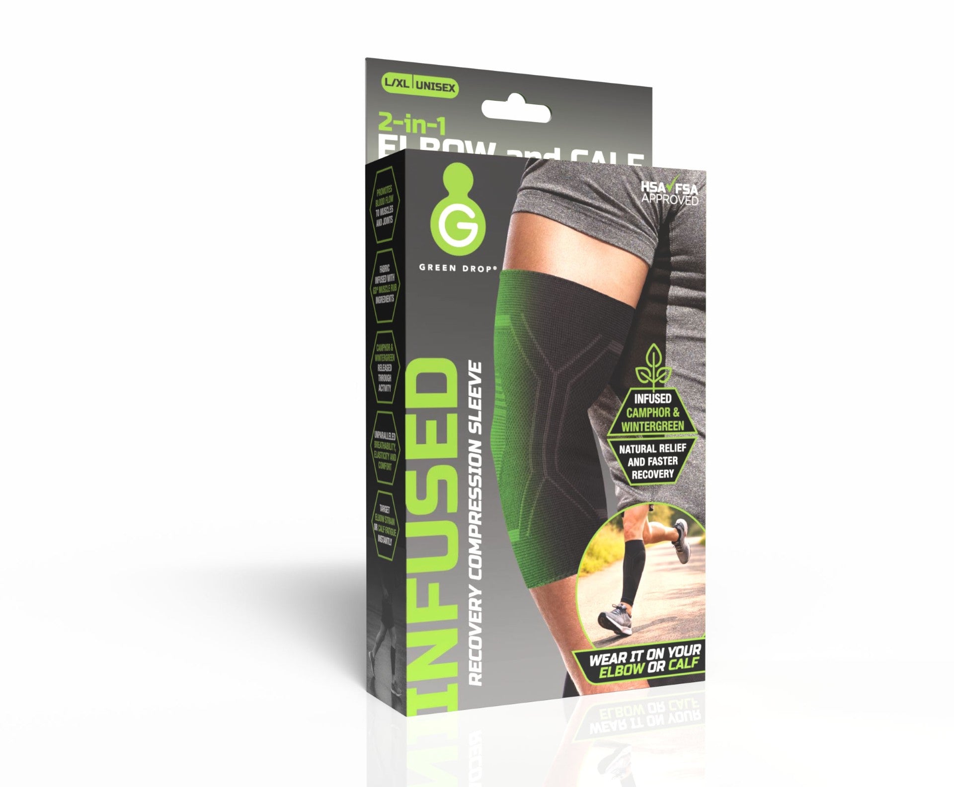GreenDrop® - Premium Compression - Recover Faster & Relieve Pain